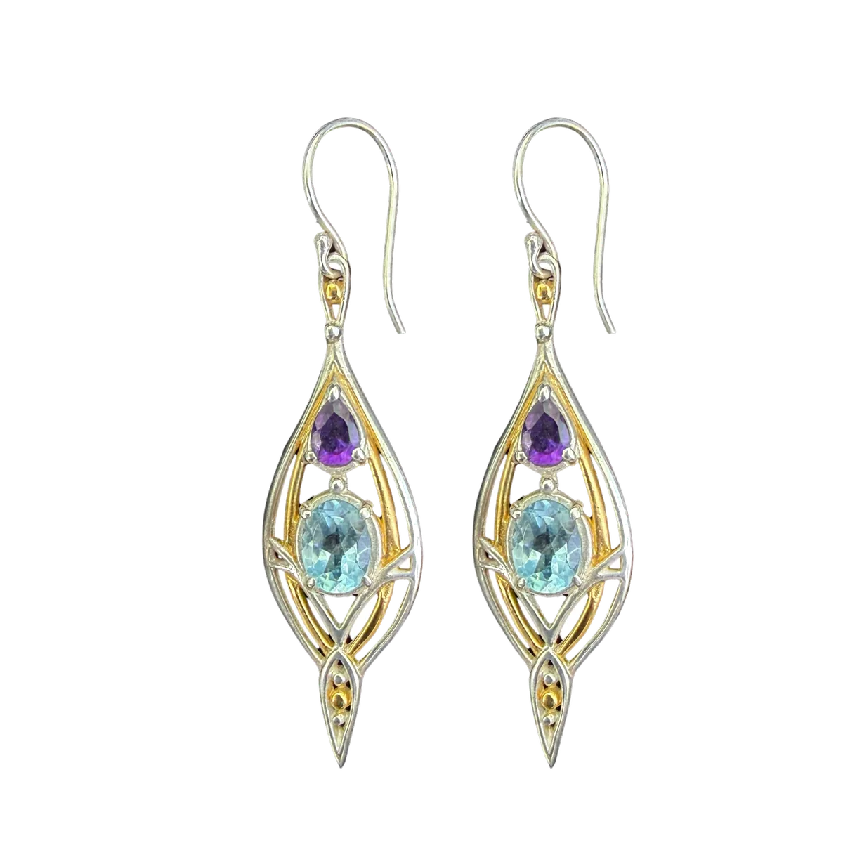 Violet Flame, Earrings